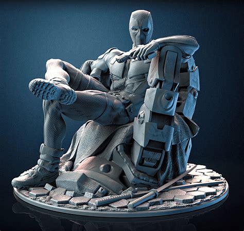 deadpool stl|deadpool 3d print.